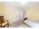 Bedroom with large white closet at 1513 Dellwood Dr, Raleigh, NC 27607