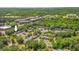 Stunning aerial view of condo community surrounded by lush greenery and convenient parking at 202 Oak Tree Dr, Chapel Hill, NC 27517