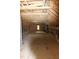 Unfinished attic space with HVAC at 2112 Coy St, Burlington, NC 27215