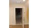 Open door to partially finished bonus attic space at 2112 Coy St, Burlington, NC 27215