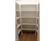Walk-in pantry with organized shelving, offering ample storage space at 2112 Coy St, Burlington, NC 27215