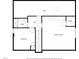 Floor plan of the basement with a bedroom, bathroom, theatre room, and utility area at 320 Chickasaw Plum Dr, Holly Springs, NC 27540