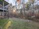 Spacious backyard, showing a raised porch at 333 Bald Head Island Dr, Garner, NC 27529