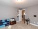 Neutral bedroom with carpeting and toys at 333 Bald Head Island Dr, Garner, NC 27529
