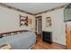Bedroom with space for sleeping and storage at 403 Rolling Rd, Haw River, NC 27258