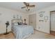 Cozy bedroom with decorative touches at 403 Rolling Rd, Haw River, NC 27258