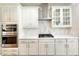 Gourmet kitchen with stainless appliances, custom cabinetry, and a modern design at 5016 Trembath Ln, Cary, NC 27519