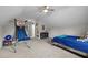 Spacious bedroom featuring a fun basketball game, and a cozy bed, perfect for play and rest at 6648 Mafolie Ct, Raleigh, NC 27613