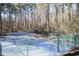 Community fenced in basketball court, great for recreation and neighborhood fun at 6685 English Ivy Ln, Raleigh, NC 27615