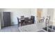 Cozy dining area adjacent to the kitchen and with views of the staircase at 904 Romeria Dr, Durham, NC 27713