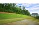 A lush green backyard view showcasing the natural beauty of the property at 1009 Morrison Dr, Durham, NC 27703