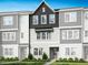 Charming townhome showcasing a well-maintained lawn and inviting facade at 1038 Zelkova Ln, Chapel Hill, NC 27517