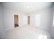 Spacious bedroom with carpet, and two doors for access to other rooms at 109 Ambergate Ct, Rocky Mount, NC 27804