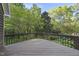 Spacious deck with backyard view at 13 Crosswinds Estates Dr, Pittsboro, NC 27312