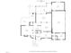 First floor plan with dimensions of rooms including sunroom, office, and kitchen at 13 Crosswinds Estates Dr, Pittsboro, NC 27312