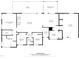 House floor plan showing the layout of the rooms at 1608 New Hill Olive Chapel Rd, Apex, NC 27502