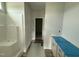 Bathroom with shower and vanity, ready for customization at 188 Tuskeegee Dr, Smithfield, NC 27577