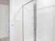 Bathroom with a glass enclosed shower, creating a modern and functional space at 232 Moyer Dr, Graham, NC 27253