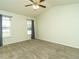 Spacious bedroom with vaulted ceiling, carpeted floors and large windows at 253 Middle Landing Dr, Smithfield, NC 27577