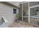 View of porch showing the outdoor space at 2705 Kempsford Pl, Raleigh, NC 27604