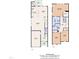 Detailed floorplan showcasing the layout of the first and second floors at 303 Leighann Ridge Ln, Rolesville, NC 27571
