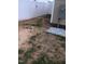 Fenced-in backyard with gravel detail at 31 Kevior Ave, Four Oaks, NC 27524