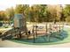 Community playground featuring modern play structures and green spaces for Gathering fun at 320 Everly Mist Way, Wake Forest, NC 27587
