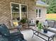 Charming back porch with an abundance of seating and view of the backyard at 4001 Newby Rd, Rocky Mount, NC 27804