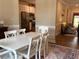 Inviting dining area adjacent to the kitchen, perfect for Gathering meals at 4001 Newby Rd, Rocky Mount, NC 27804