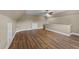 Bright bonus room featuring recessed lighting and new flooring at 436 Edgepine Dr, Holly Springs, NC 27540