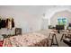 Bedroom showing size and layout, with ample closet space at 4874 Thom Rd, Mebane, NC 27302