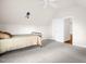 Bedroom featuring a window, carpet, and a bed at 4874 Thom Rd, Mebane, NC 27302