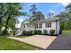 Well-maintained home featuring a bright front porch and a neat driveway surrounded by green grass and plantings at 5020 Mimosa Dr, Durham, NC 27713
