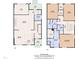 Detailed floor plan showcasing the layout of the house at 511 Hamilton Cottage Way, Raleigh, NC 27605