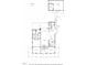Detailed first floor plan showcasing the layout of the primary bedroom, kitchen, and living spaces at 5308 Stableview Ct, Holly Springs, NC 27540