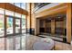 Bright lobby featuring high ceilings, wood paneling, and elevator access at 618 N Boylan Ave # 810, Raleigh, NC 27603