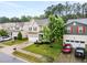 Charming two-story home featuring a manicured lawn, attached two-car garage, and welcoming front porch at , Knightdale, NC 27545