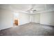 Spacious main bedroom features a tray ceiling, fan and ensuite bathroom at , Knightdale, NC 27545