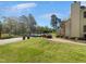 Street view featuring a lush green lawn and attractive curb appeal at 720 Rawls Dr, Raleigh, NC 27610