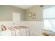 This colorful bedroom features an eye catching bohemian design, perfect for creative expression at 75 E American Marigold Dr # 37, Benson, NC 27504