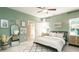 Comfortable bedroom features decor and a bed, creating a cozy and inviting atmosphere at 75 E American Marigold Dr # 37, Benson, NC 27504