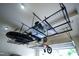 Garage ceiling rack and storage solutions maximize space and organization at 82 Idlewood Ln, Clayton, NC 27527