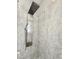 Walk-in shower featuring a marble-look surround and rainfall shower head at 1039 Bellenden Dr, Durham, NC 27713