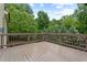 Outdoor deck offering great views of the surrounding green trees, an ideal spot for relaxing at 1101 Temple St, Raleigh, NC 27609