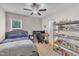 Bedroom with an abundance of collectible display space at 1109 Agio Ct, Zebulon, NC 27597