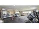Community gym featuring modern exercise equipment and mirrored walls for a complete workout experience at 1116 Trotter Bluffs Dr, Holly Springs, NC 27540