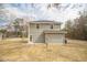Exterior shot of new construction home with a spacious, level backyard at 112 Ambergate Ct, Rocky Mount, NC 27804