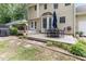 Backyard deck with dining and a grill, perfect for outdoor entertainment and relaxation at 1605 Hall Blvd, Garner, NC 27529