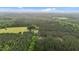Elevated view showcases homesites surrounded by verdant forests and scattered grassy fields at 1850 Willie Pace Rd, Burlington, NC 27217
