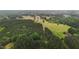 Overhead of a home and land that showcases lush forestry at 1850 Willie Pace Rd, Burlington, NC 27217